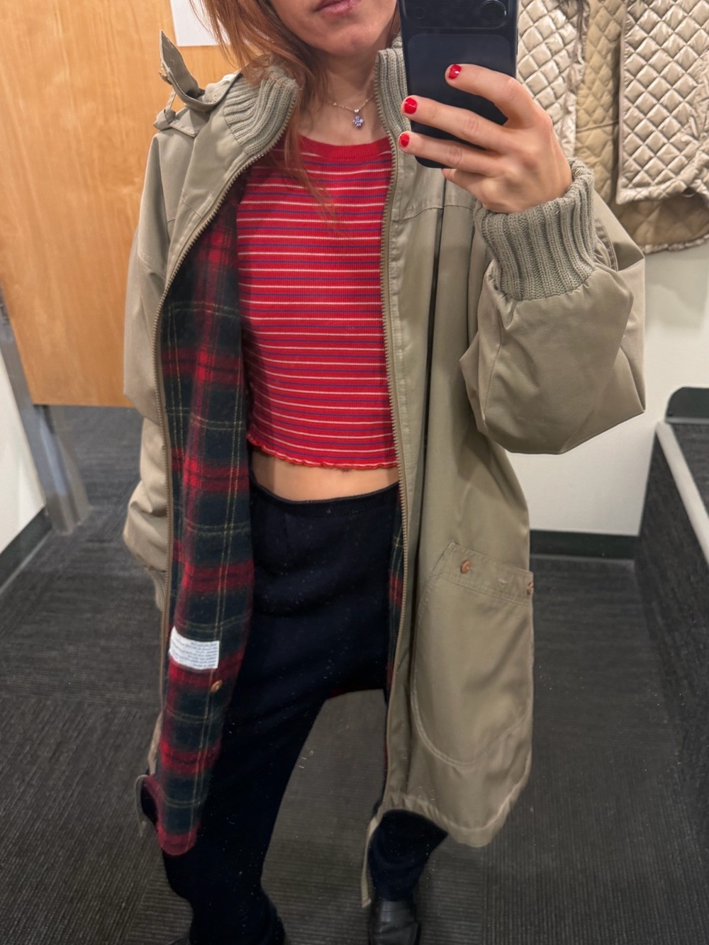 Vintage Allison Smith Plaid Jacket
